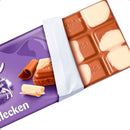 Kit com 3 chocolates milka mistos branco e ao leite